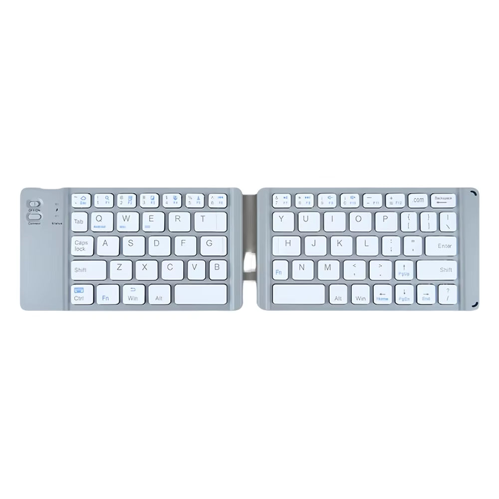 TriFoldable Bluetooth 5.1 Keyboard Mini Keyboard Keyboard Portable Tablet Keyboard Mute Keyboard for Laptop Windows Android IOS