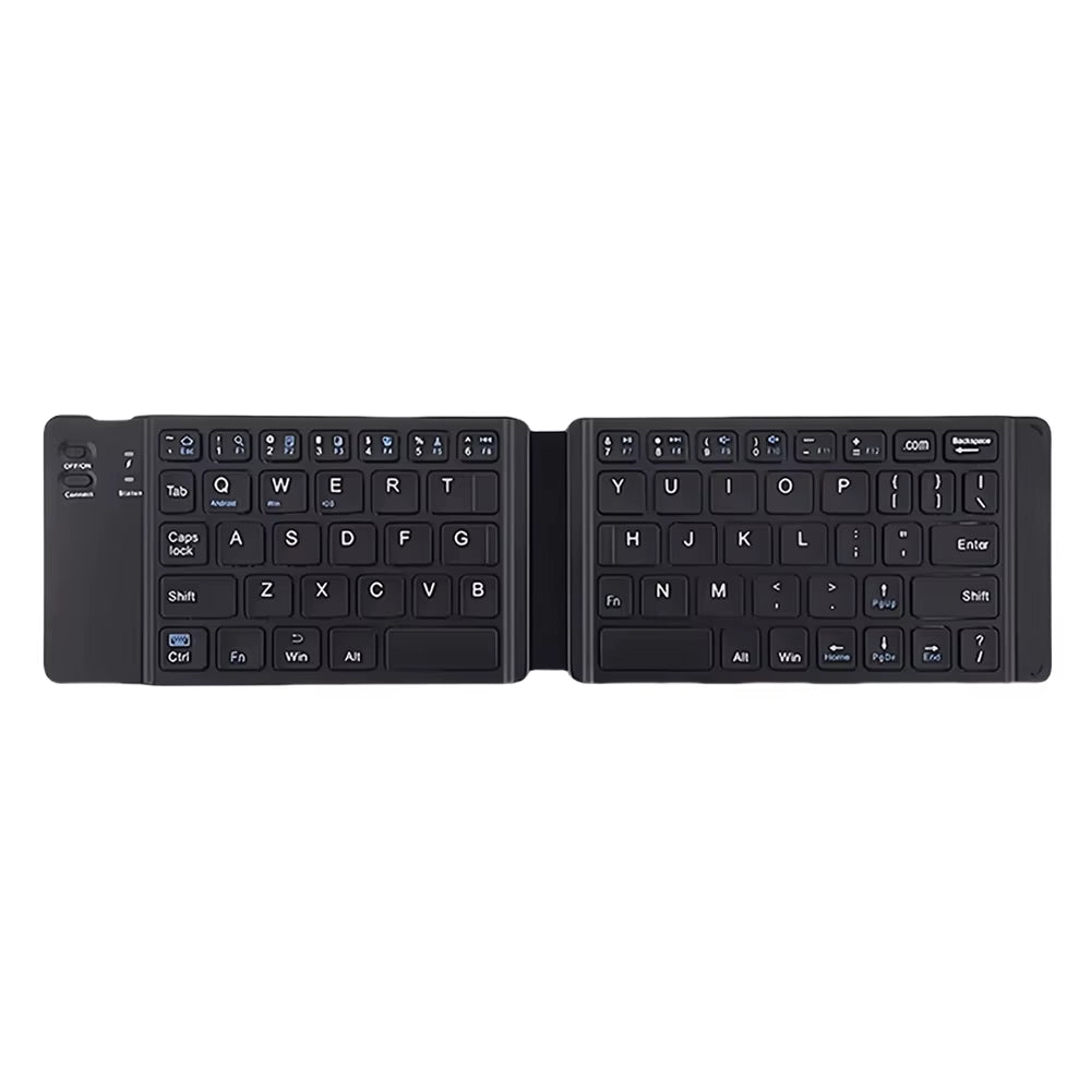 TriFoldable Bluetooth 5.1 Keyboard Mini Keyboard Keyboard Portable Tablet Keyboard Mute Keyboard for Laptop Windows Android IOS